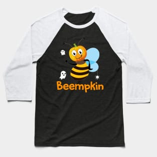 Beempkin Halloween Pumpkin Boo Bees T-shirt Baseball T-Shirt